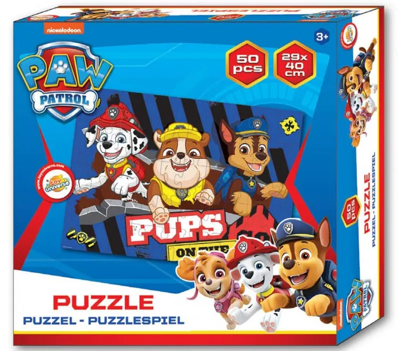 Barnpussel – Pups on the go, 50 bitar