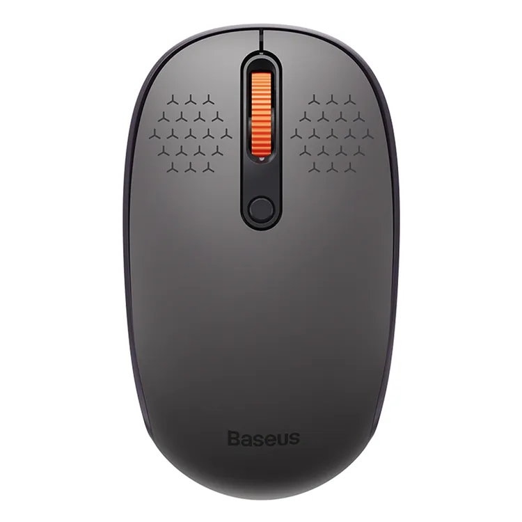 Baseus F01A 2.4G Wireless Mouse 1600DPI - Frosted Grey - Grå