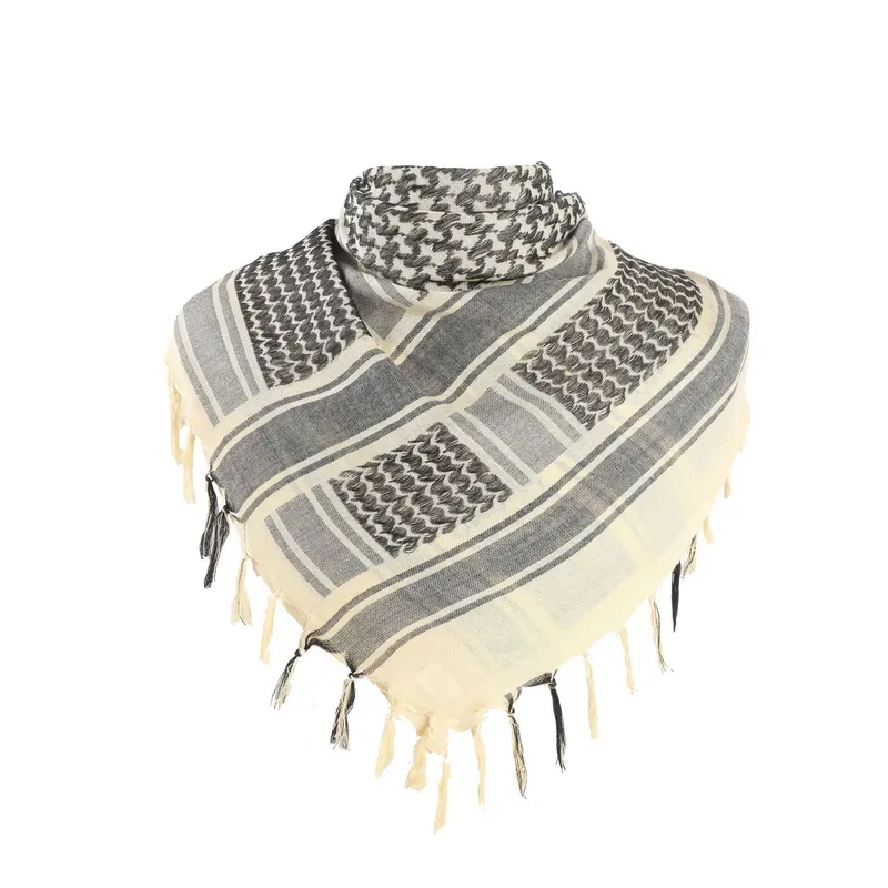 Keffiyeh taktisk ökenhalsduk, arabisk halsduk Sand