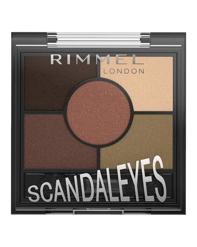 Rimmel Scandaleyes 6 Pan Palette Eyeshadow 002 Brixton Brown