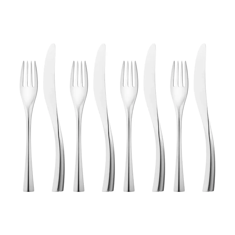 Georg Jensen Cobra bestickset 8 delar Rostfritt stål