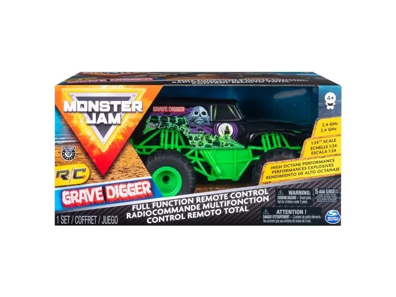 Monster Jam RC Radiostyrd Bil Grave Digger 1:24