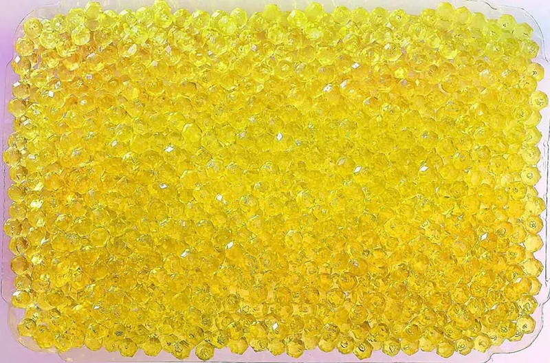 Jewel Bead Pack – Gul Pärlrefill Blanka 600 st