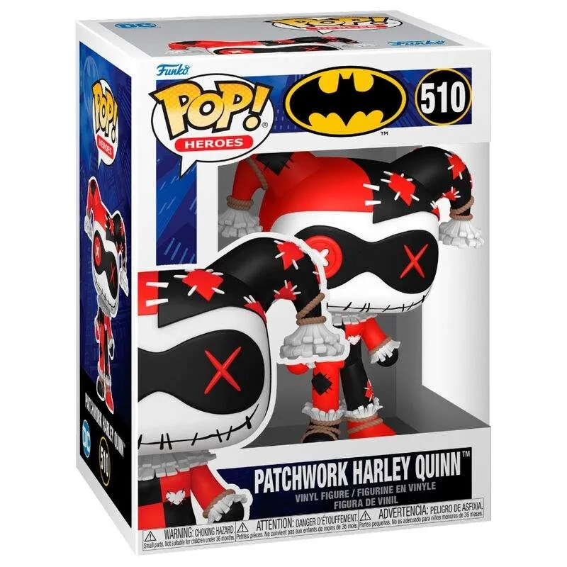 Harley Quinn Popfigur, DC Comics Samlarobjekt, 4-tum