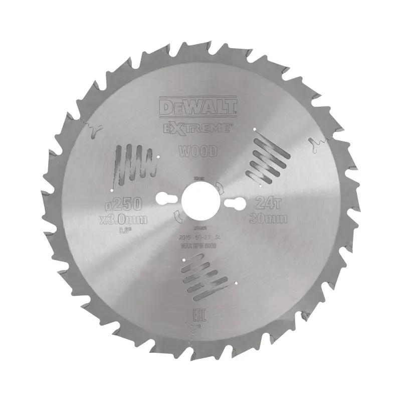 Dewalt DT4301-QZ Sågklinga 250 x 30 mm, 24T