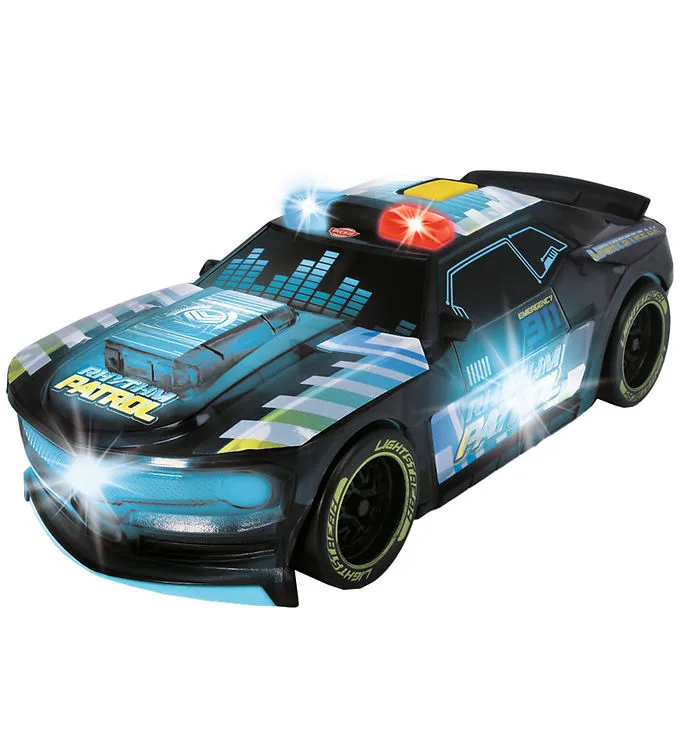 Dickie Toys Rhythm Patrol Polisbil med ljud och ljus – Dickie Toys – Leksaksaffären