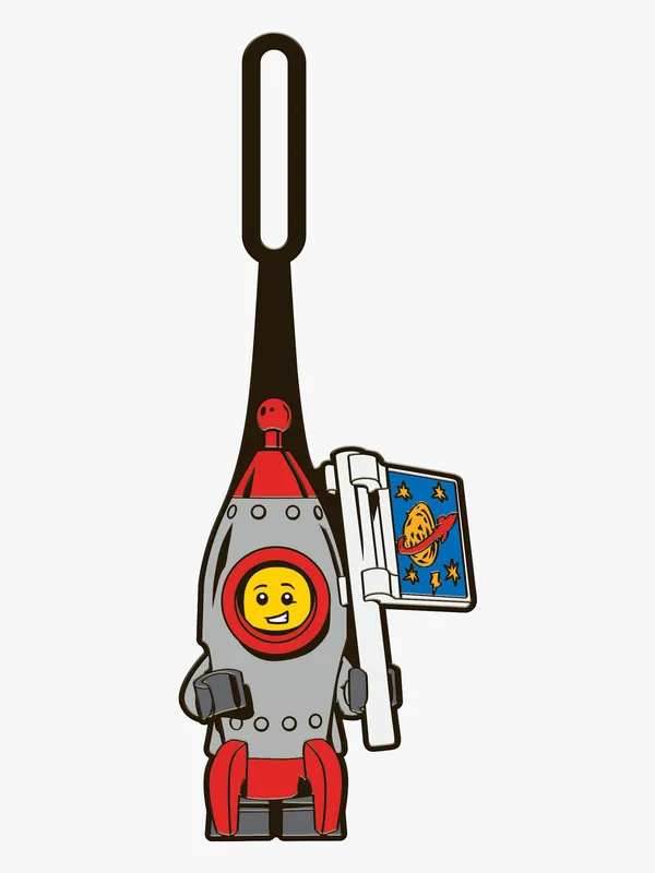 Euromic LEGO® Ikonisk, Rakettpojke väskmärke
