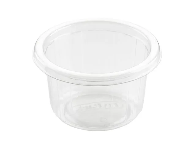 Plastform APET rund Fixpack – 110ml 80x80x46mm transparent – 50 st