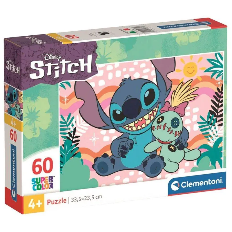 Disney Stitch-pussel 60 bitar
