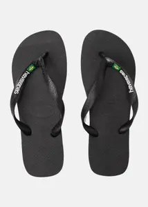 Havaianas Men's Brazil Logo Black/Black
