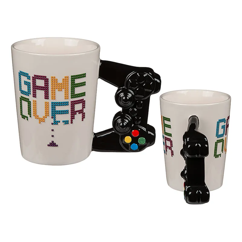 Game Over Mugg Med Spelkontroll-Handtag 350 Ml