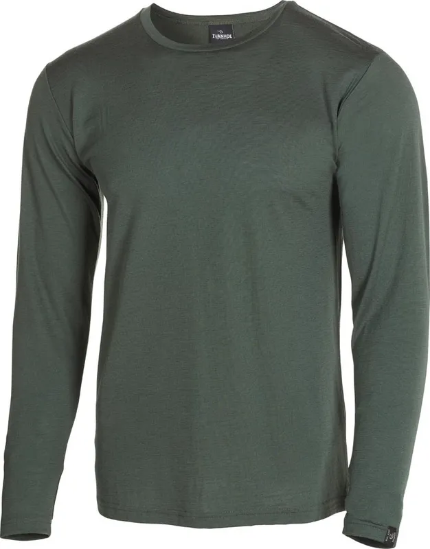 Ivanhoe Men’s Underwool Merino Long Sleeve Rifle Green