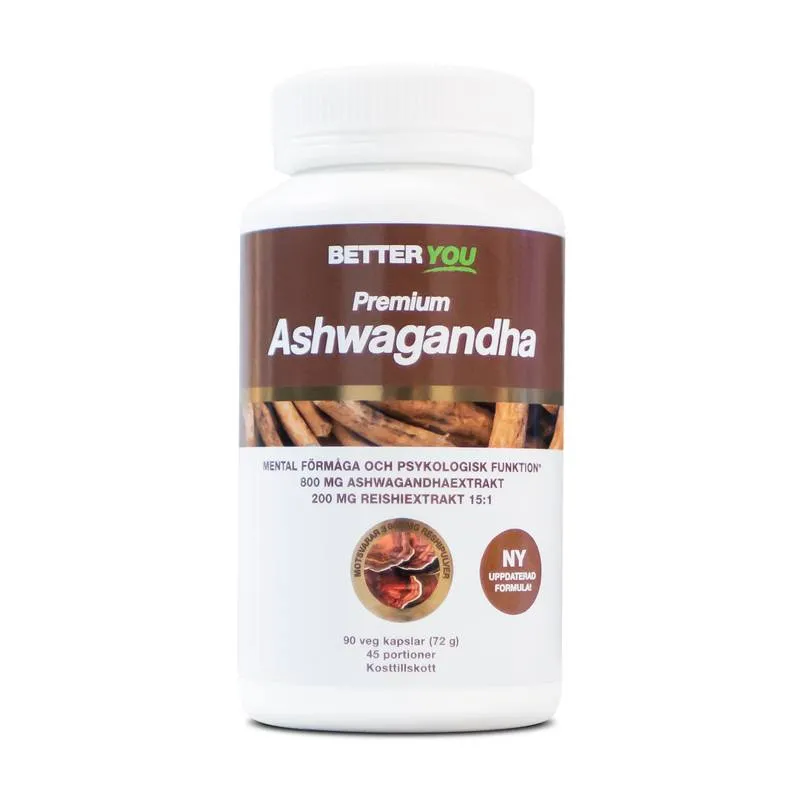 BETTER YOU Better You Premium Ashwagandha 90 kapslar