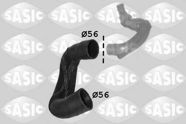 Laddluftslang SASIC 3334025