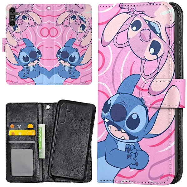Samsung Galaxy A16 4G/5G – Plånboksfodral/Skal Stitch