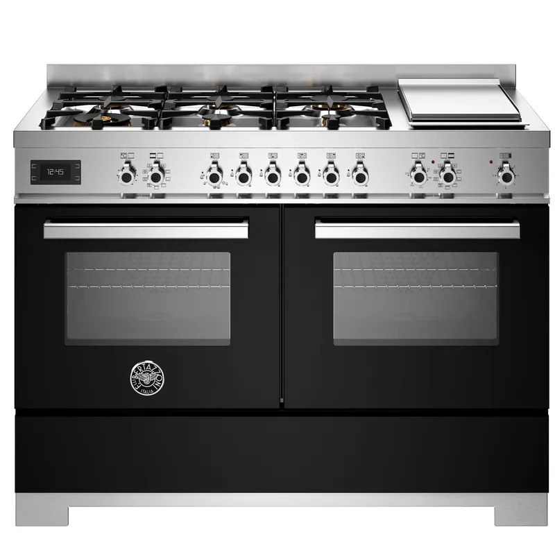 Professional – Gasspis 120 cm (2 ugnar) – Bertazzoni