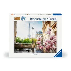 Pussel Spring In Paris 500 bitar, Ravensburger