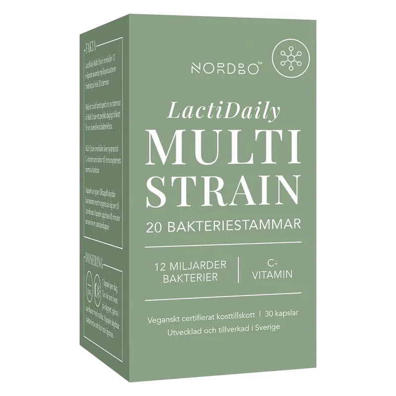 Nordbo LactiDaily Multi Strain 30 st
