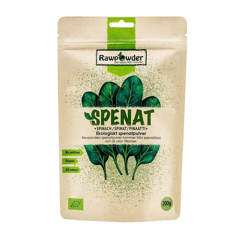 Rawpowder Spenatpulver EKO 200 g