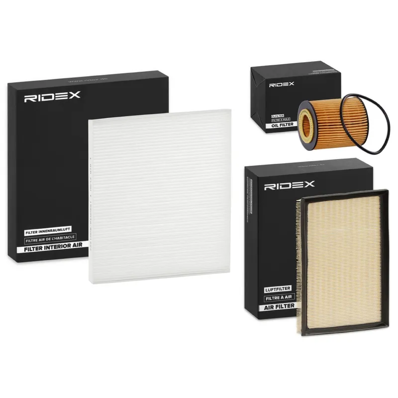 Filtersats RIDEX 4055F0058