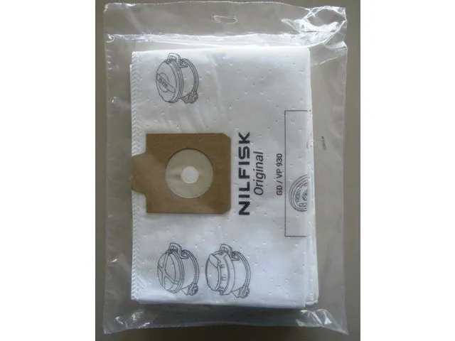 Dammsugarpåse Nilfisk VP930 Fleece 5-pack