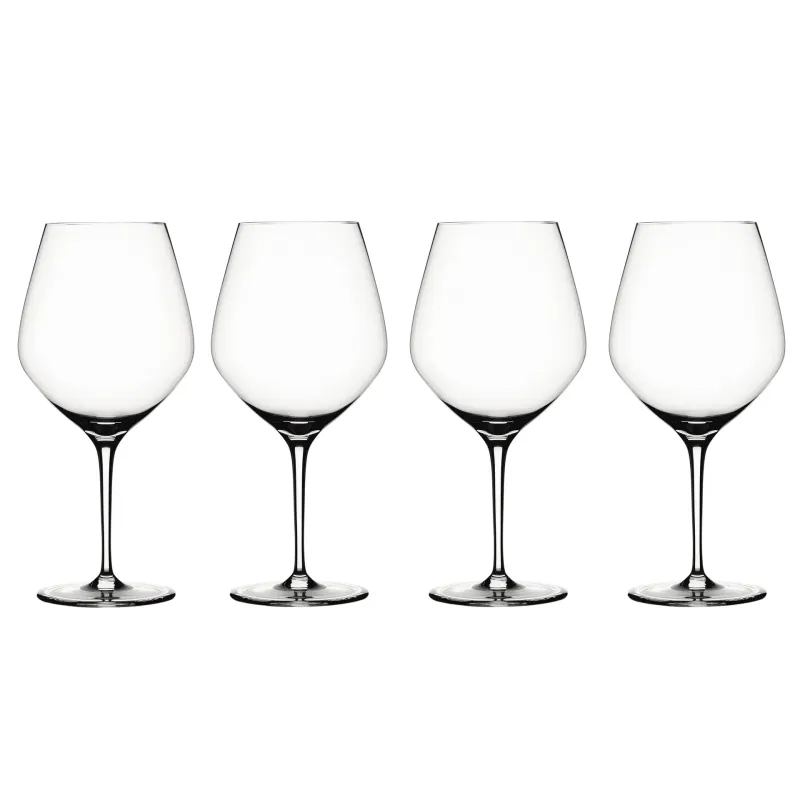 Spiegelau Authentis Borgongneglas 75cl, 4-pack klar