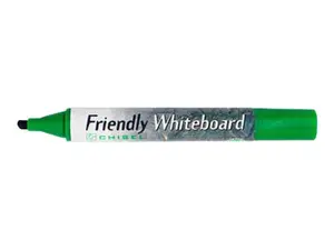 Whiteboardpenna Friendly sned grön