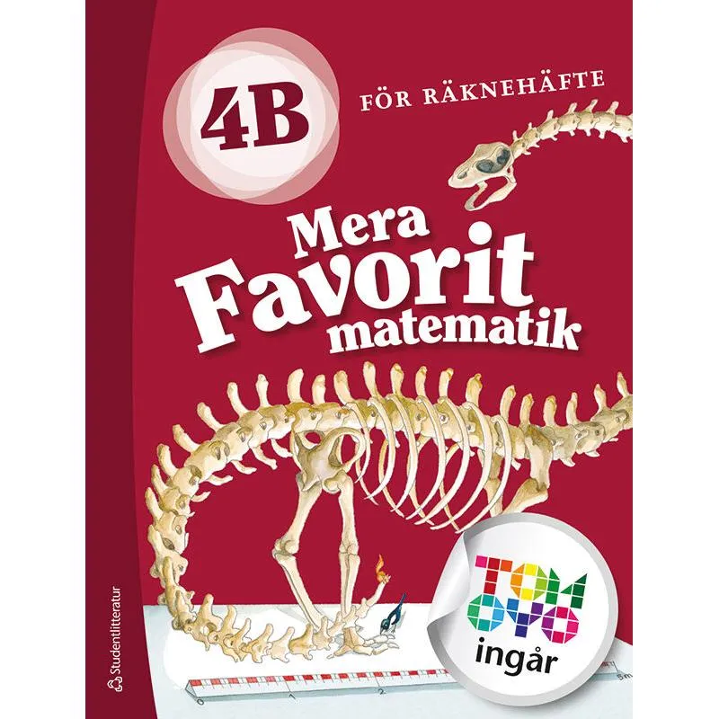 Mera Favorit matematik 4B för räknehäfte – Digital elevlicens 12 mån – M12
