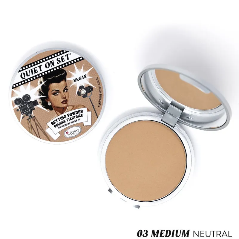 the Balm Quiet on the Set Setting Powder Medium Neutral 03 – 8 g