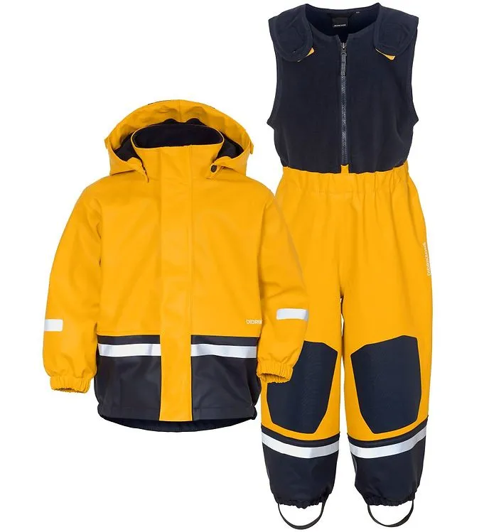 Didriksons Kids’ Boardman C Set Oat Yellow