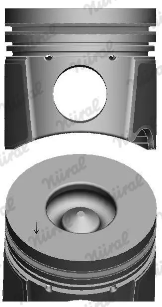 NÜRAL 87-140007-00 Kolv