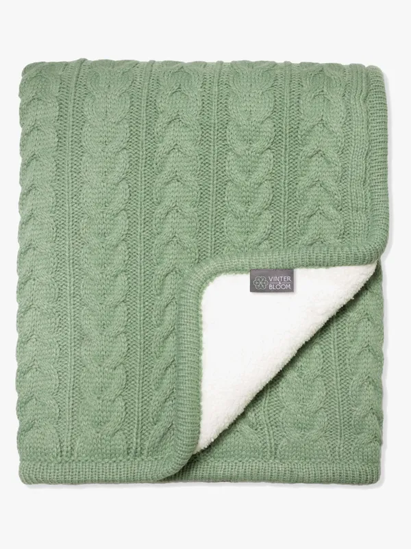 Vinter & Bloom Filt Cuddly, Basil Green
