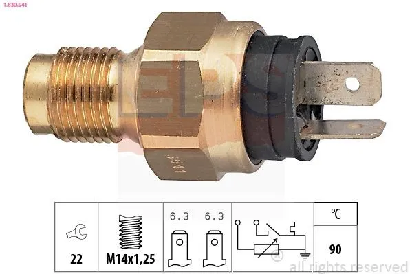EPS 1.830.541 Kylvätsketemperatursensor