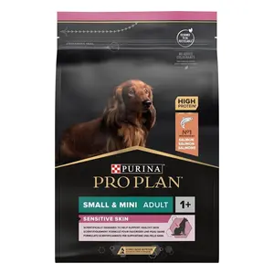 Small & Mini Adult Sensitive Skin Salmon hundfoder - 3 kg