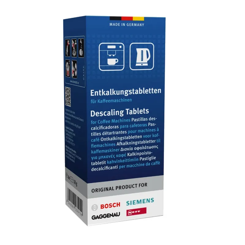 Avkalkningstabletter för espressomaskiner - 6x 18 gram