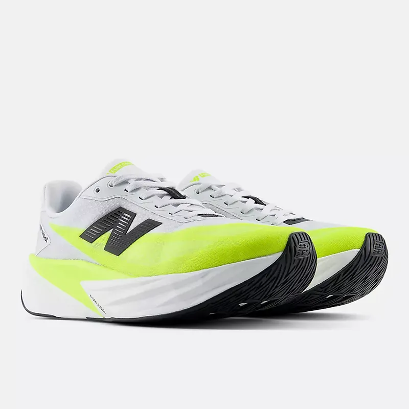 New Balance Men’s FuelCell Rebel V5 Alkaline Green / Boysenberry / Dark Silver Metallic