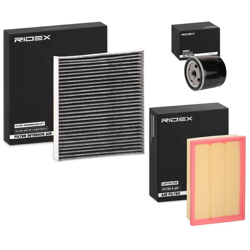 Filtersats RIDEX 4055F3414