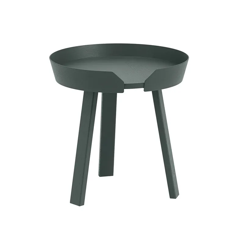 Muuto, Around Soffbord Ø45 cm- Dark Green