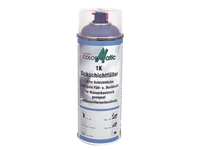 Colormatic 1K High Build Filler - Fyllningsmedel Ljusgrå 400 ml