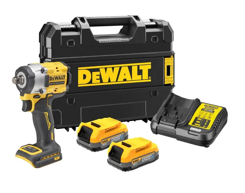 Dewalt DCF921E2T-QW Mutterdragare med batteri och laddare