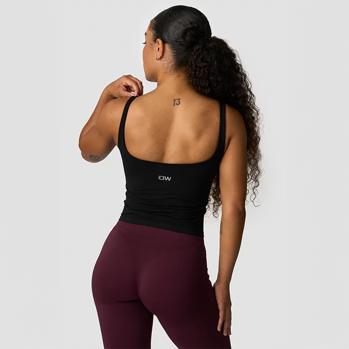 Smooth Seamless 2-i-1 Linne Svart (#2555)