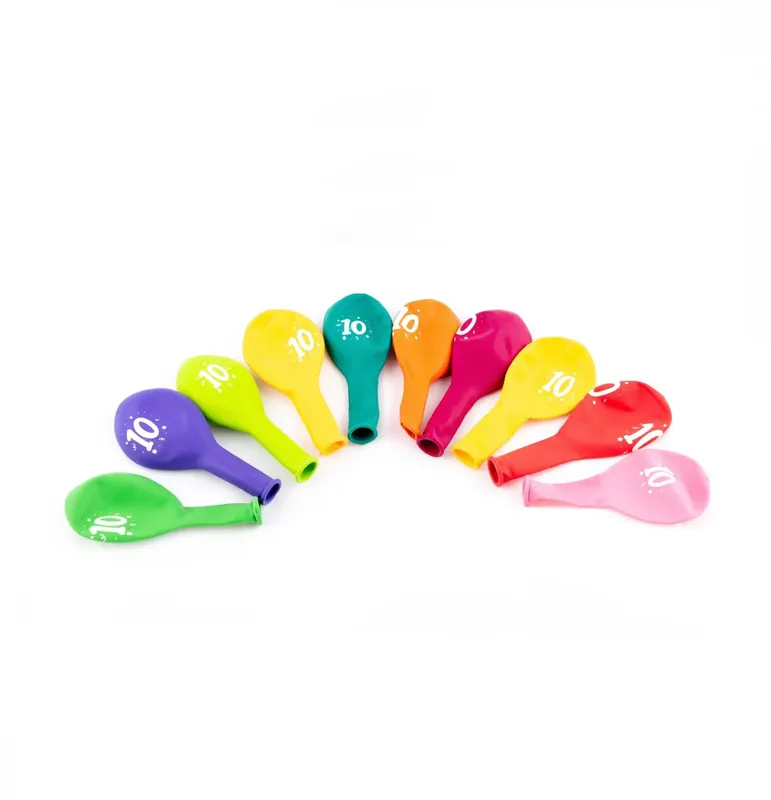 Sifferballong Latex 10 - 10-pack