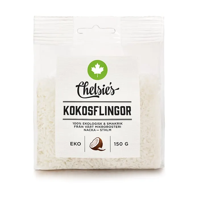 Chelsie’s Kokosflingor 150 g
