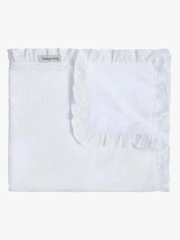 Baby’s Only Cot Filt Teddy Calm TOG 2.3, White