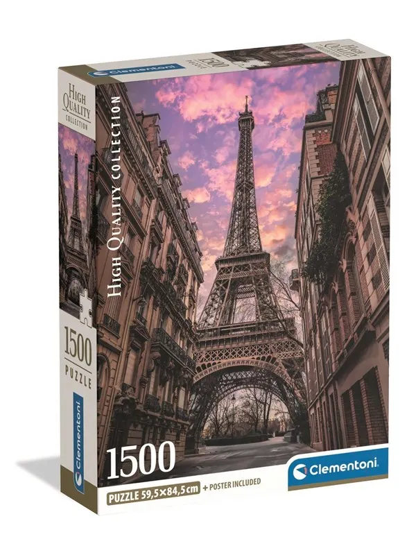 Clementoni Pussel HQC Paris Awakens 2026 - Compact, 1500 bitar