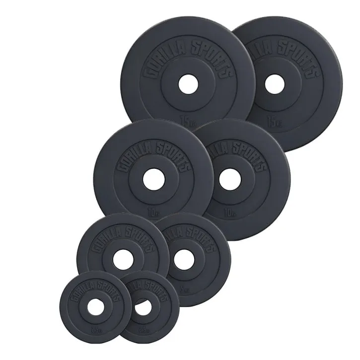Viktskivor BASIC Cement 51mm 2×2,5-2x15kg – 2×2,5kg