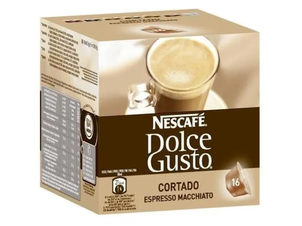 Kaffekapslar NESCAFÉ® Dolce Gusto® Cortado, 16 st.