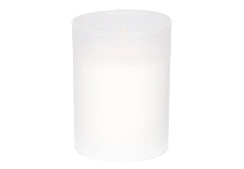 Lyktljus 40 x 55 mm – 5 st Vita