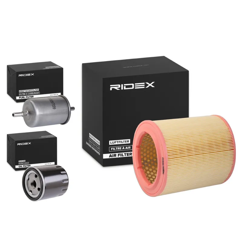 Filtersats RIDEX 4055F7636