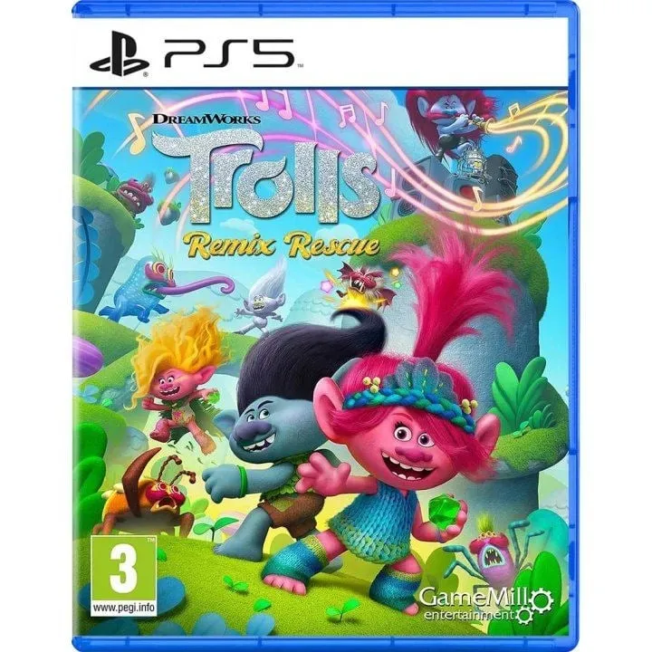 DreamWorks Trolls Remix Rescue – Sony PlayStation 5 – Action